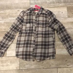 BP. Gray/Brown Flannel